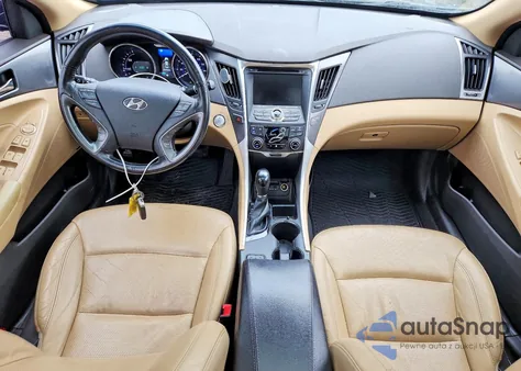 2015 Hyundai Sonata Hybrid Limited z USA, uszkodzony, nr VIN KMHEC4A45FA132420